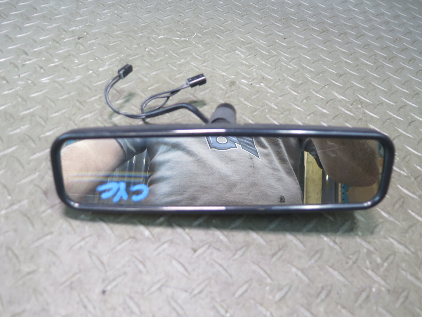 86-96 Chevrolet Corvette C4 Manual Dimming Interior Rear View Mirror OEM