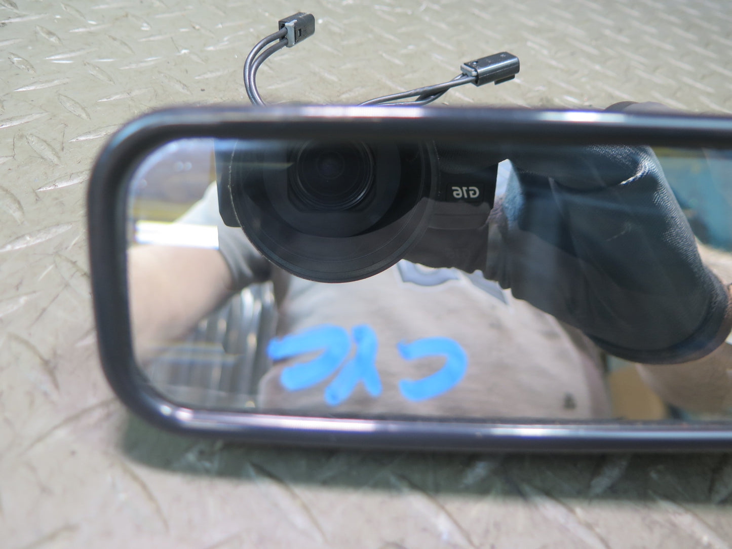 86-96 Chevrolet Corvette C4 Manual Dimming Interior Rear View Mirror OEM