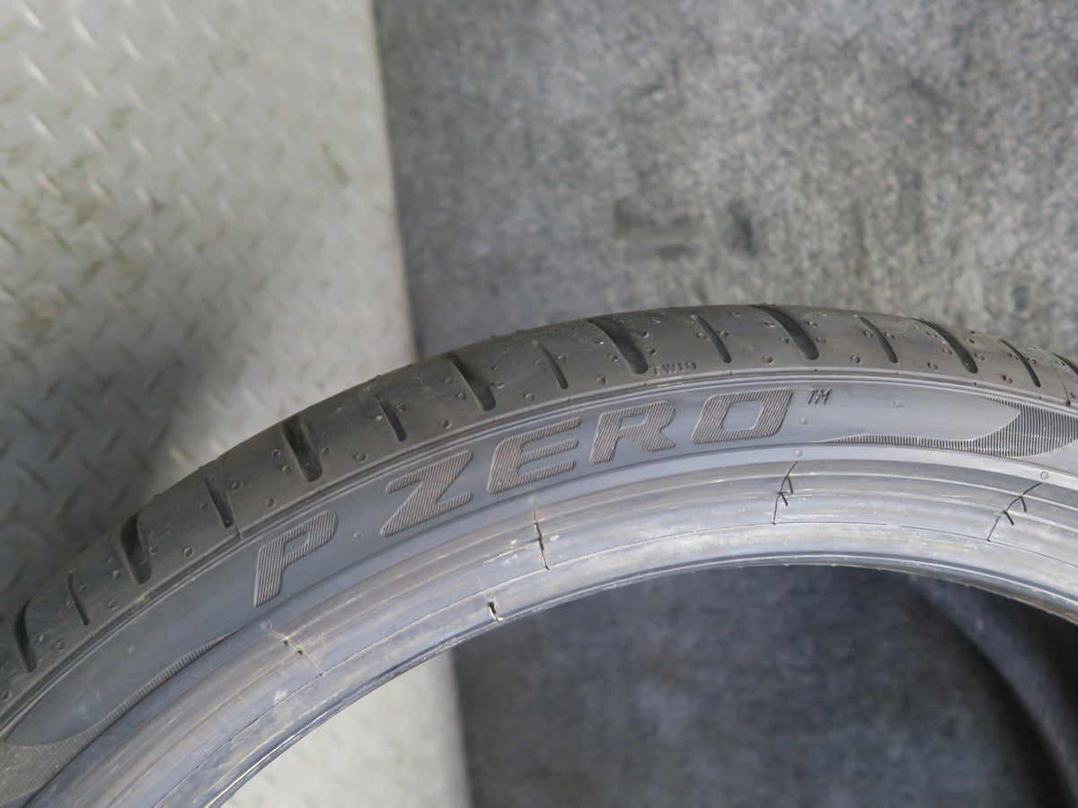 Set of 2 Pirelli P Zero Summer Tire 205/40 R18" RUN Flat 86W 4525 8/32 Tread