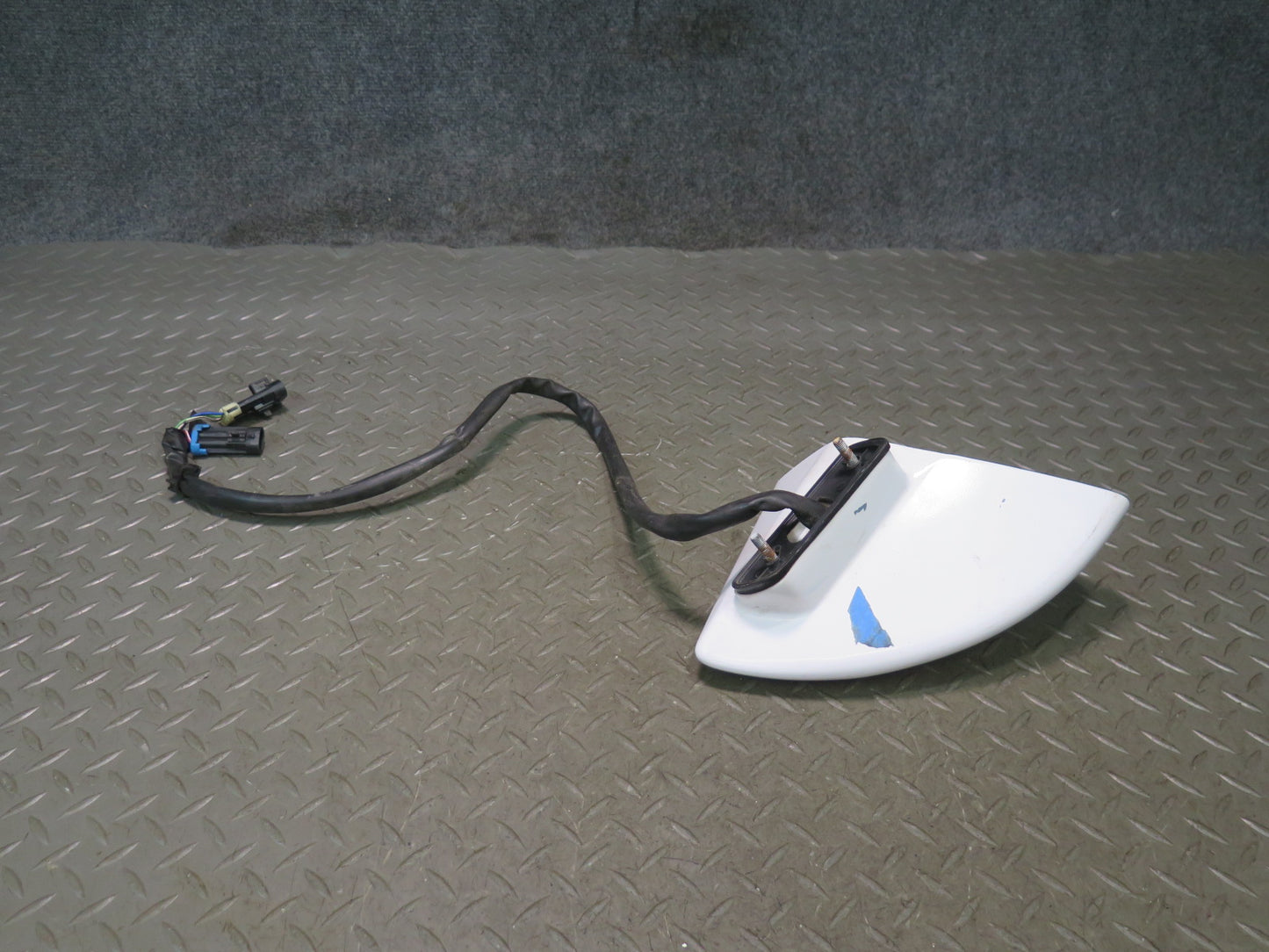 88-96 Chevrolet Corvette C4 Right Exterior Heated Side View Mirror White OEM