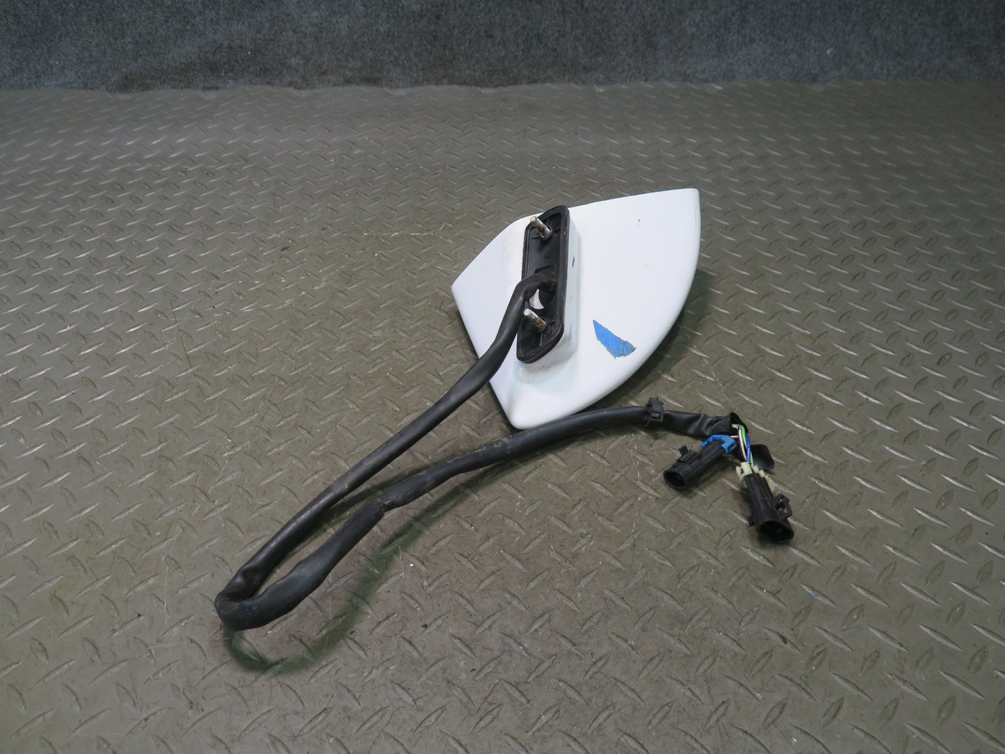 88-96 Chevrolet Corvette C4 Right Exterior Heated Side View Mirror White OEM