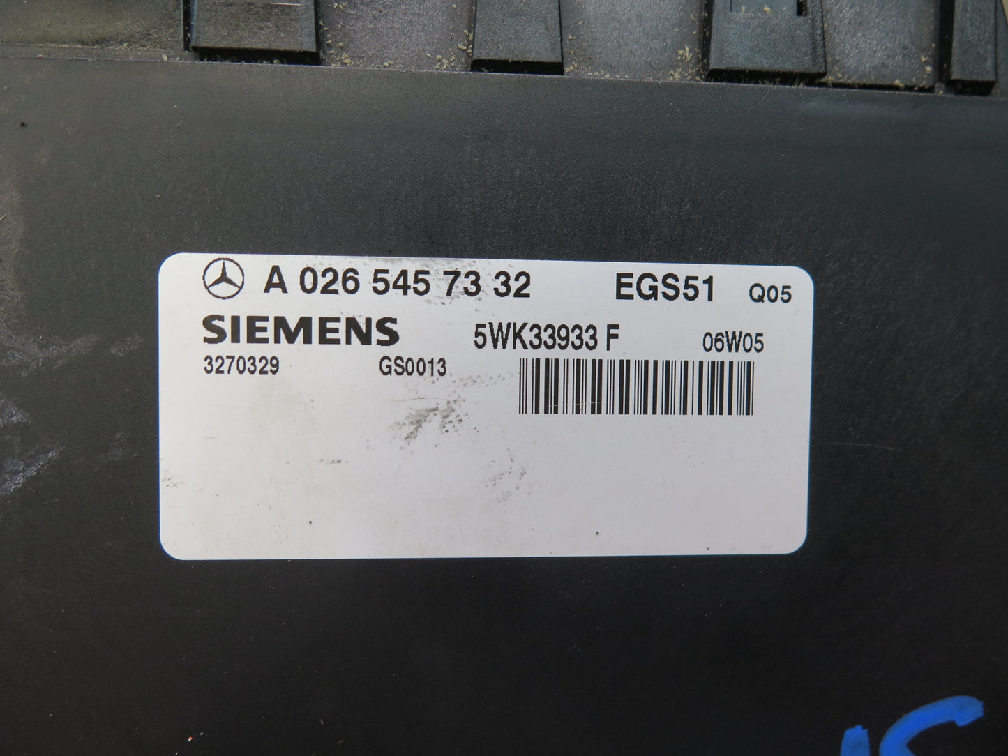 98-02 Mercedes R129 SL500 TCM TCU Transmission Control Module 0265457332 OEM