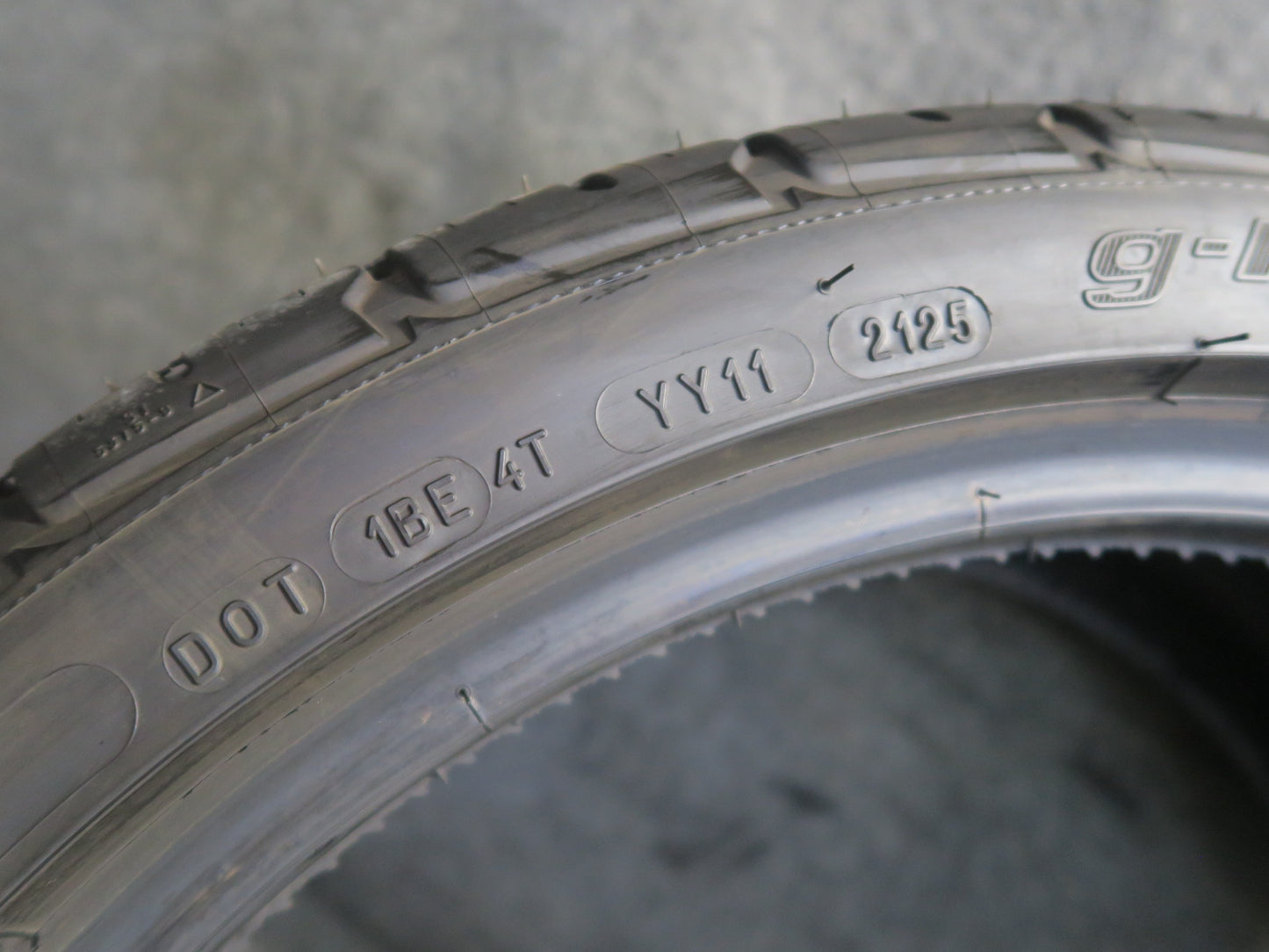 Set of 2 Bfgoodrich G-force COMP-2 A/S Plus Tire 255/35 R18" 94W 2125 8/32 Tread