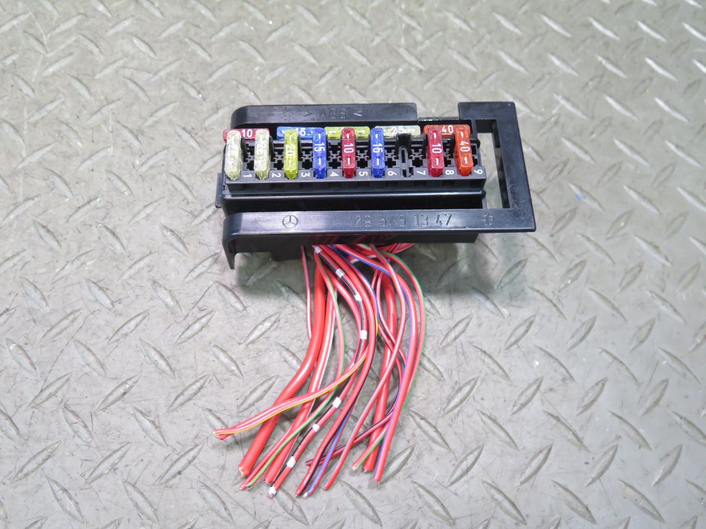 94-02 Mercedes R129 SL500 Rear Trunk Fuse Relay Box Module 1295451347 OEM