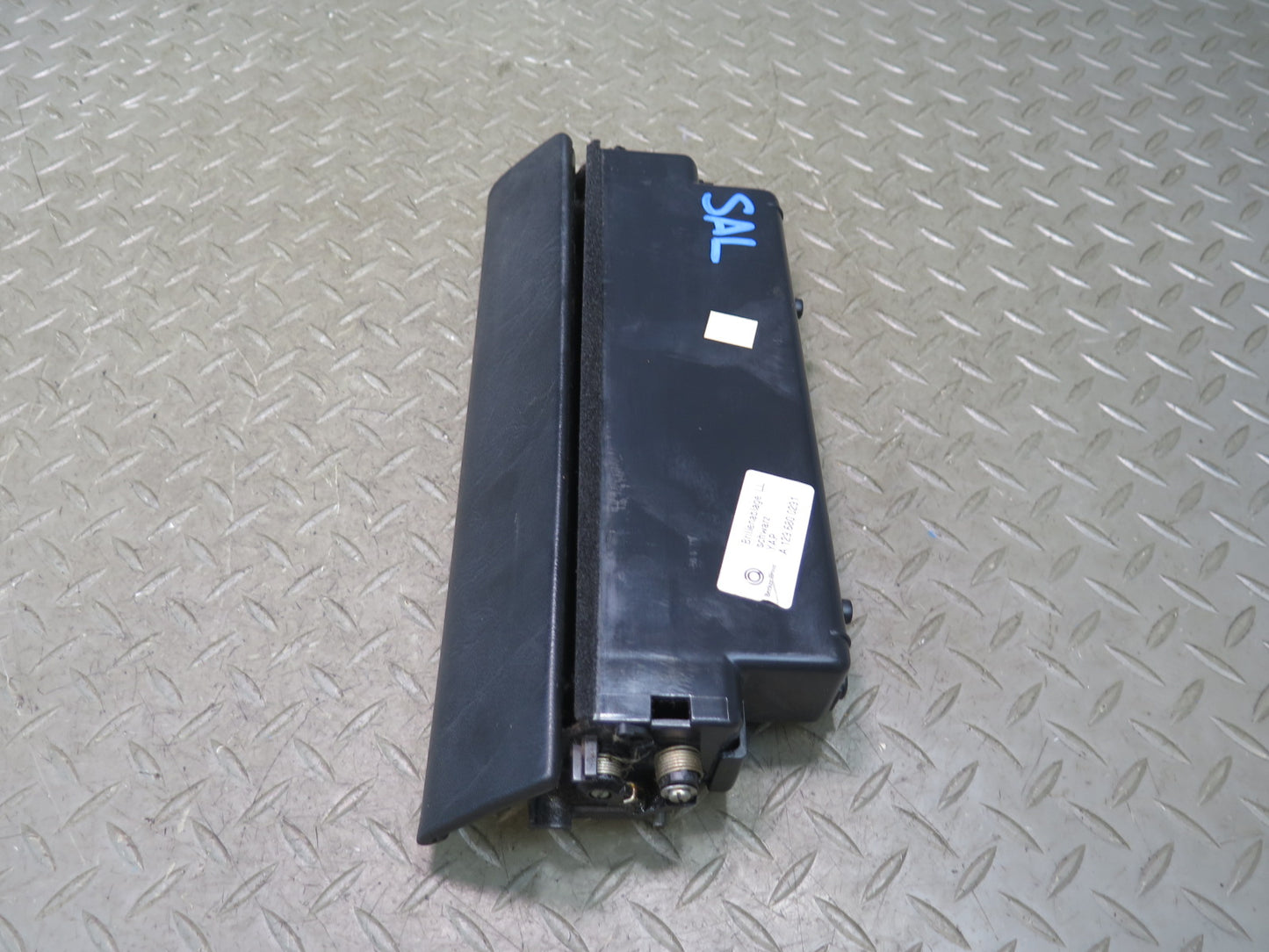 94-02 Mercedes R129 SL500 Dash Center Compartment Storage Black 1296800291 OEM