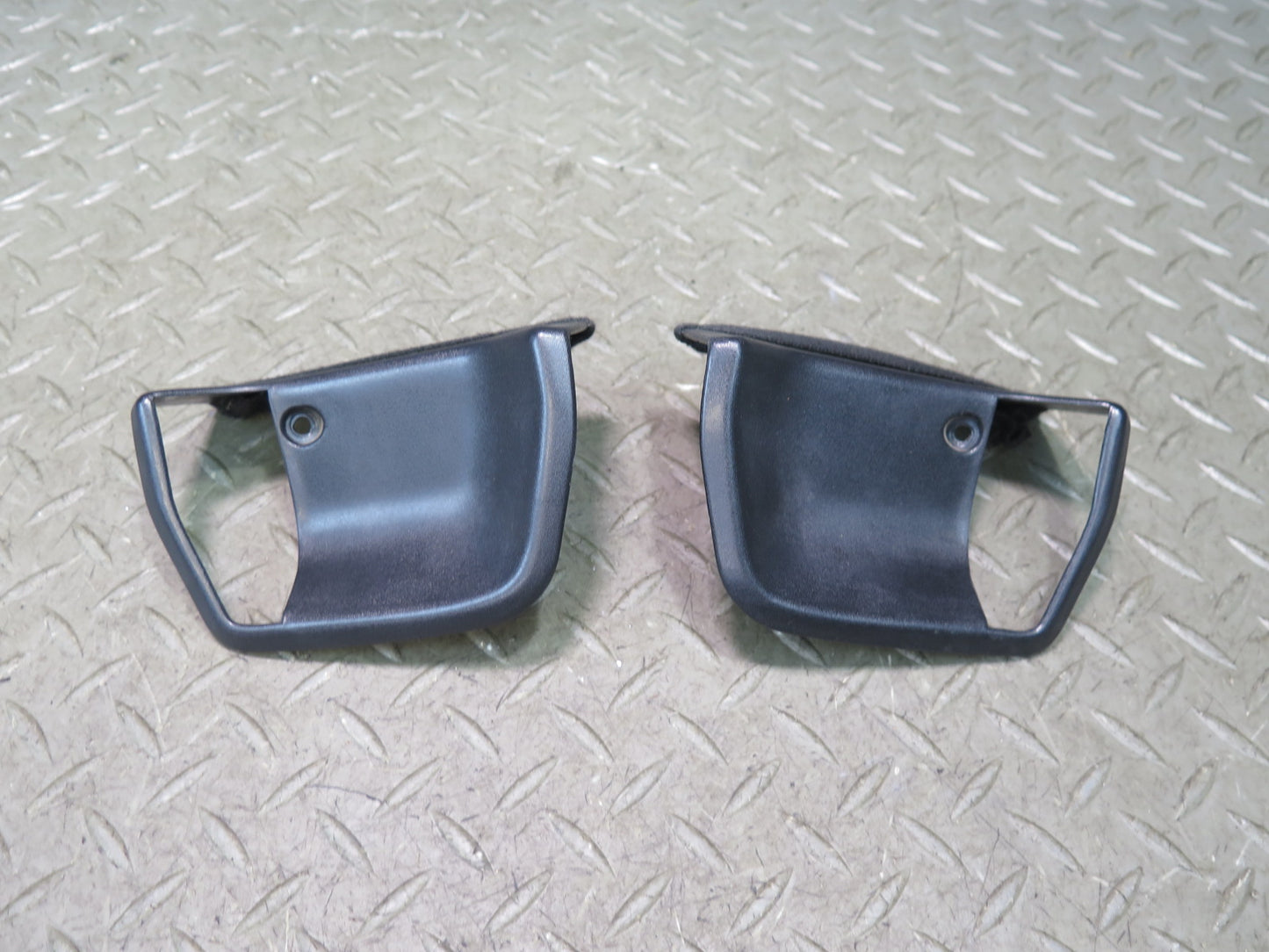 94-02 Mercedes R129 SL500 Set of 2 Left & Right Seat Handle Cover Black OEM