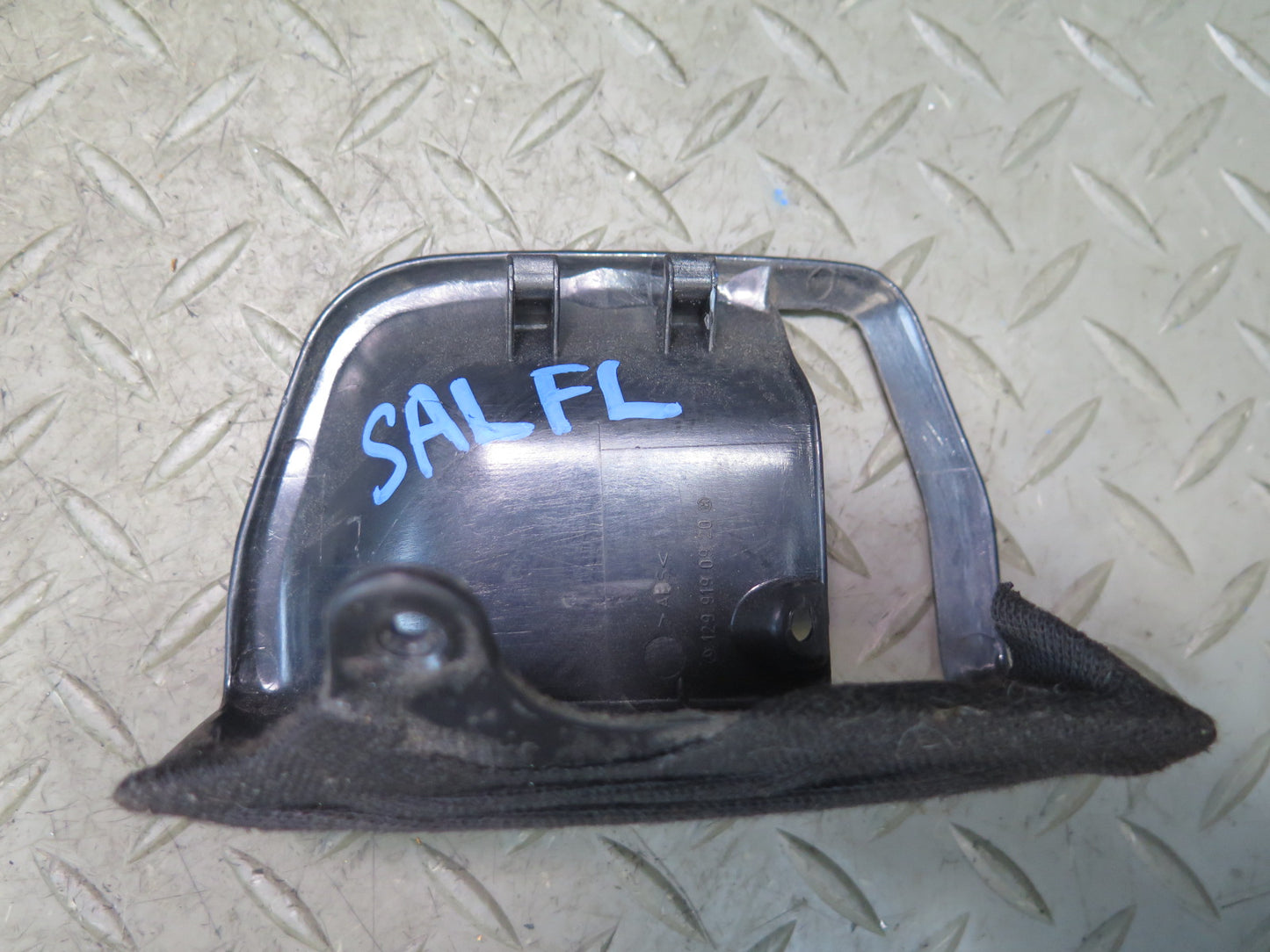 94-02 Mercedes R129 SL500 Set of 2 Left & Right Seat Handle Cover Black OEM