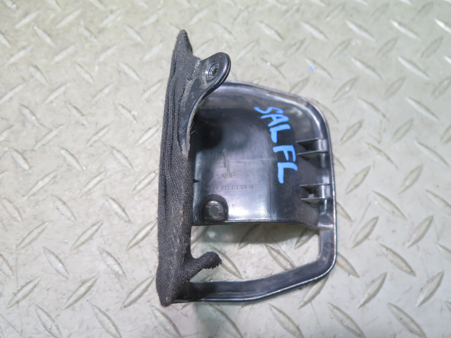 94-02 Mercedes R129 SL500 Set of 2 Left & Right Seat Handle Cover Black OEM