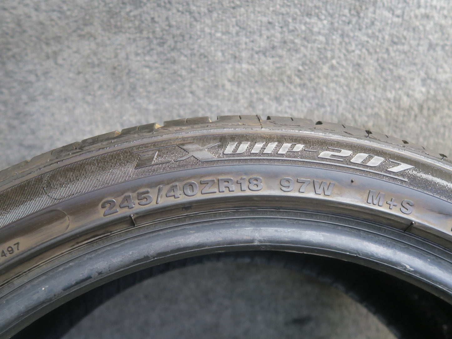 Set of 2 Lexani LX UHP-207 ALL Season Tire 245/40 R18" 97W M+S 0124 7/32 Tread