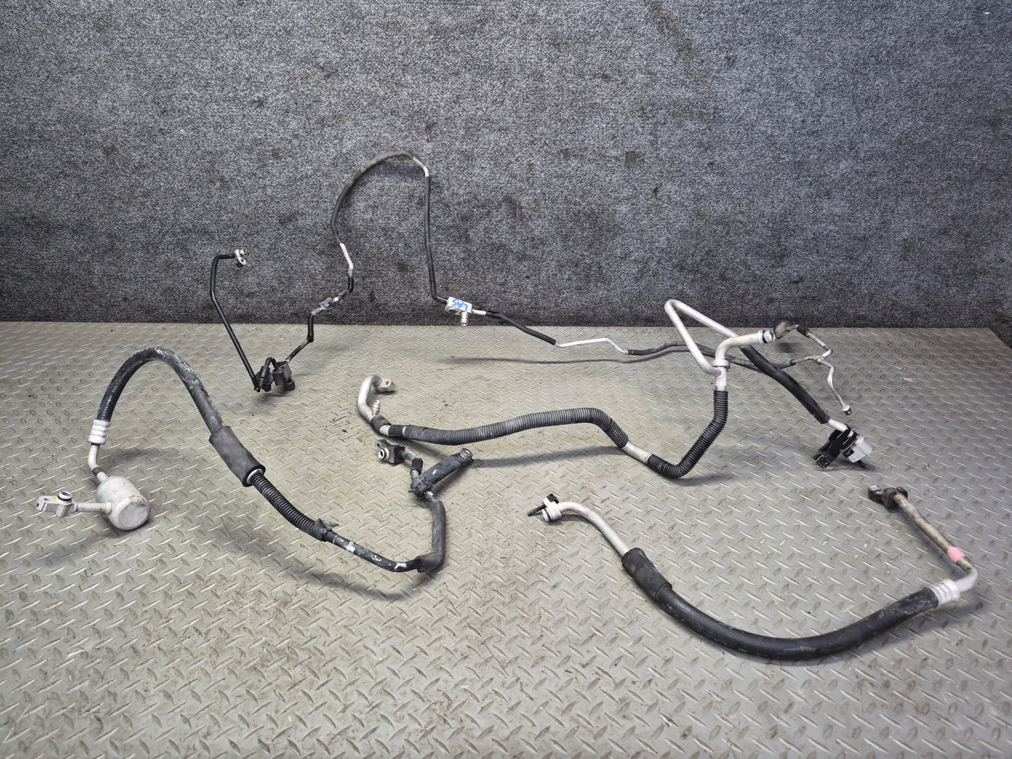 08-09 Lexus UVF46L LS600h AWD A/C Air Condition Hose Pipe Line Set OEM