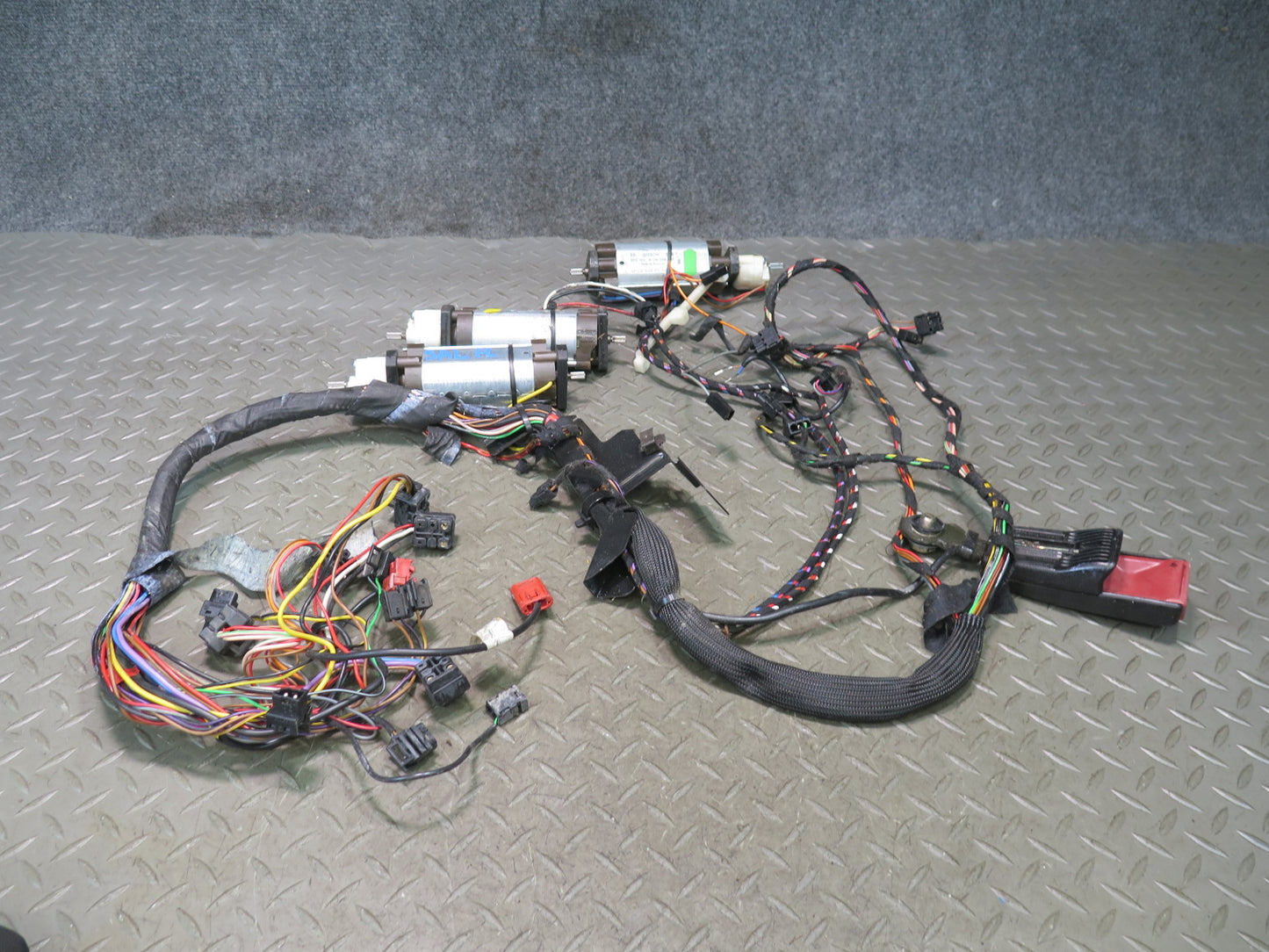 94-02 Mercedes R129 SL500 SL600 Front Left Seat Adjust Motor Wiring Set OEM