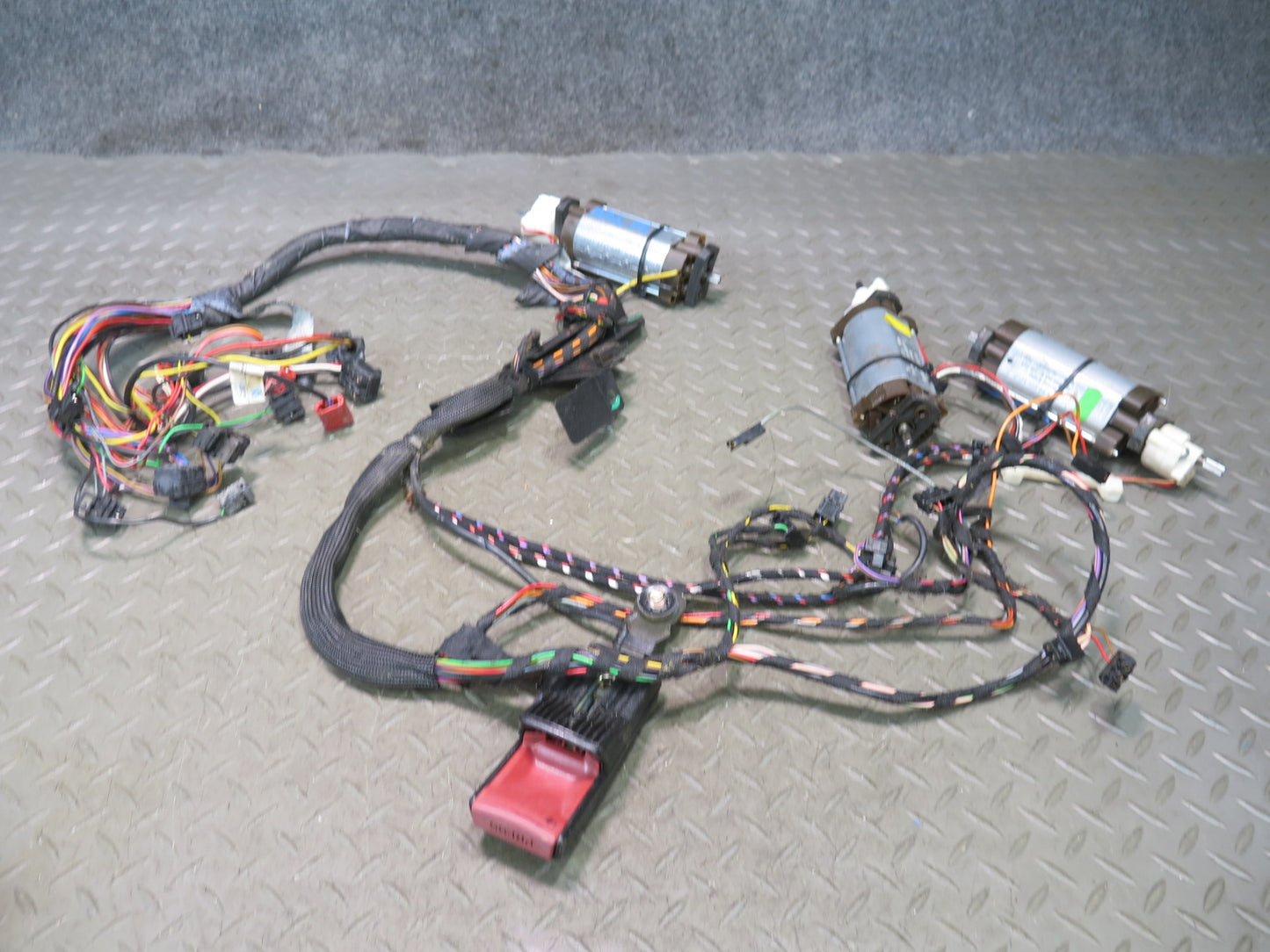 94-02 Mercedes R129 SL500 SL600 Front Left Seat Adjust Motor Wiring Set OEM