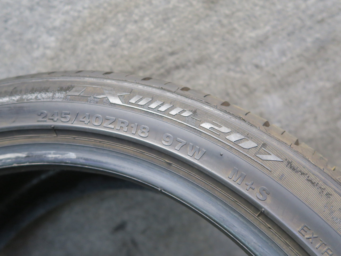 Set of 2 Lexani LX UHP-207 A/S Tire 245/40 R18" 97W M+S 4824 4924 8/32 Tread