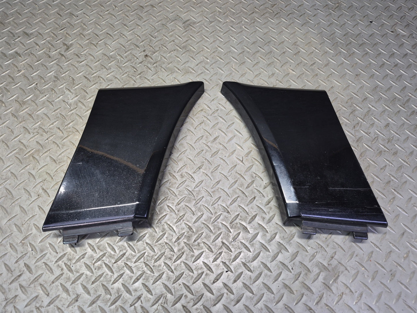 94-02 Mercedes R129 SL Rear Left Right Quarter Trim Molding Panel Set Black OEM