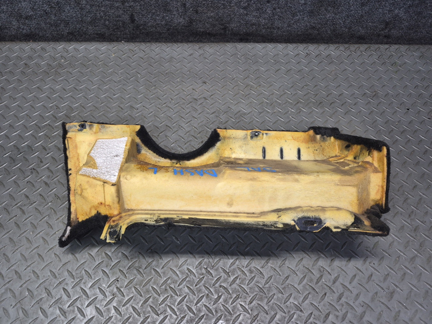 94-02 Mercedes R129 SL500 SL600 Dash Left Lower Knee Trim Panel Carpet Black OEM
