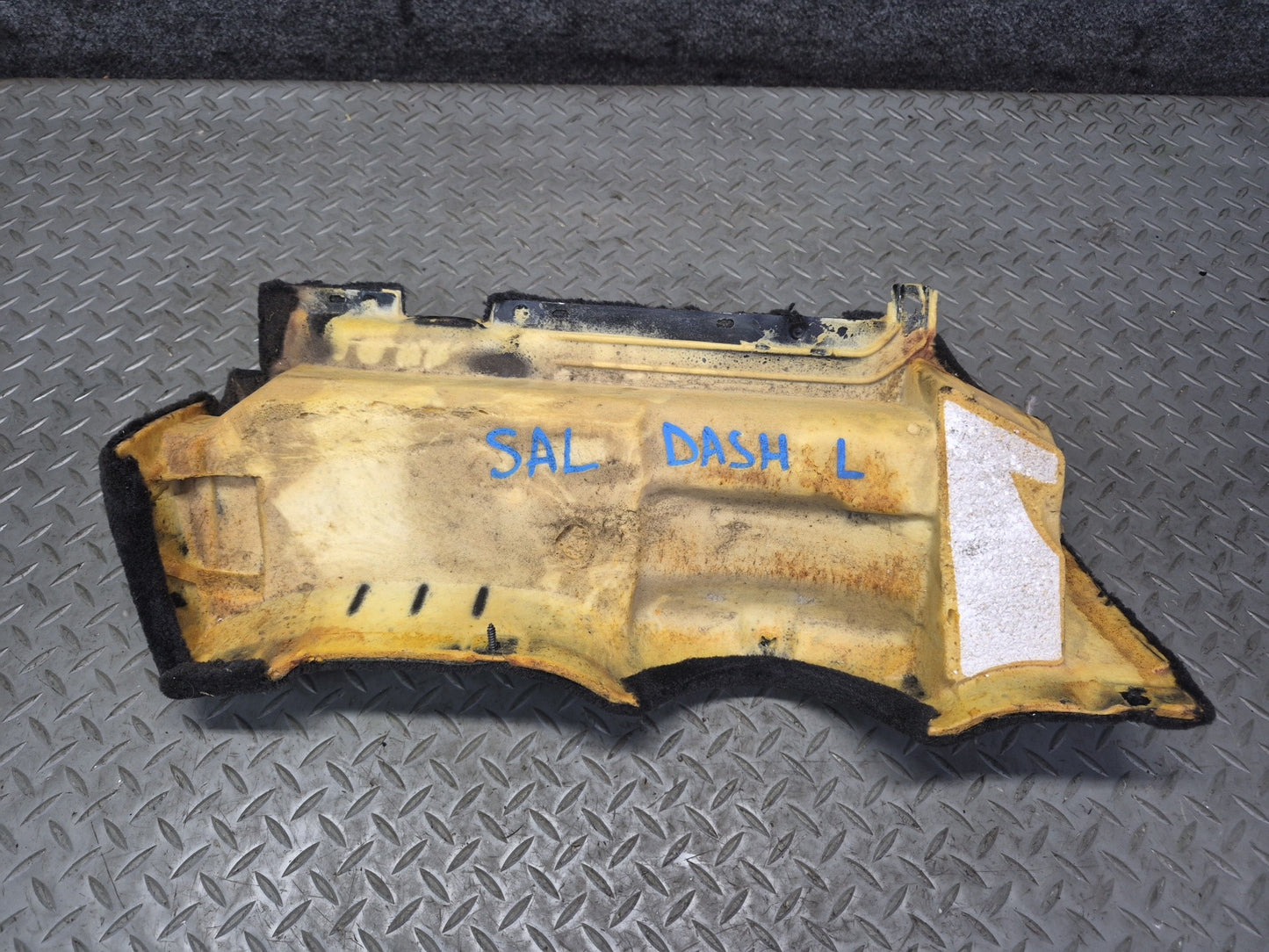 94-02 Mercedes R129 SL500 SL600 Dash Left Lower Knee Trim Panel Carpet Black OEM