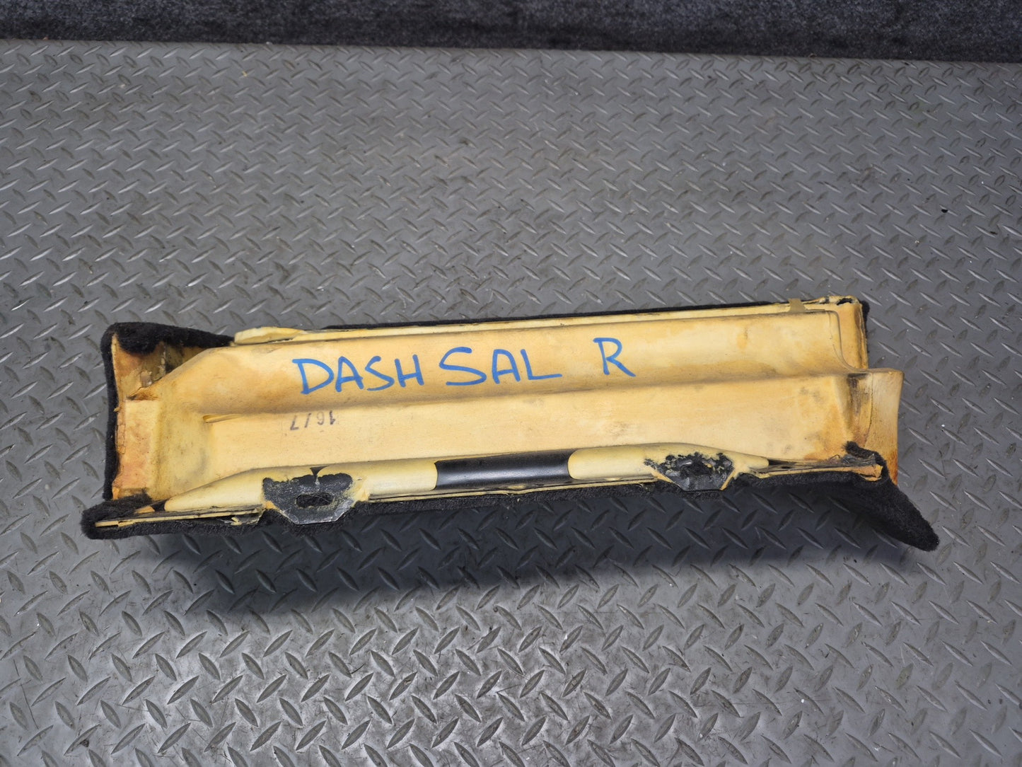 94-02 Mercedes R129 SL500 Dash Right Lower Knee Trim Panel Carpet Black OEM