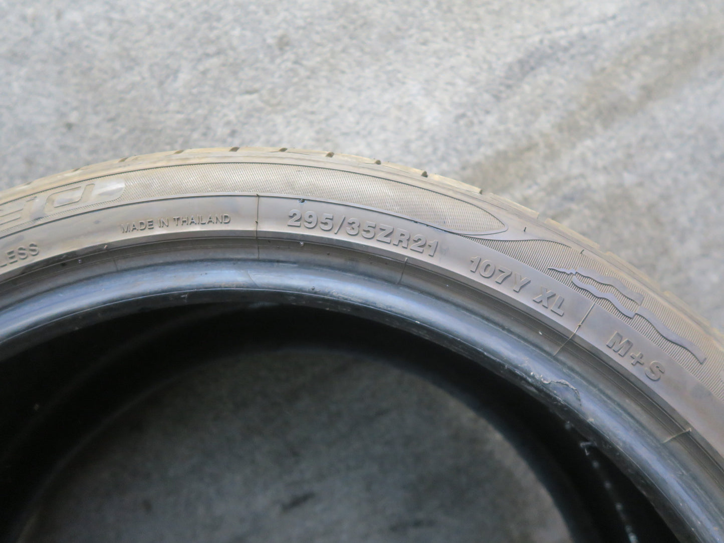 Set of 2 Arroyo Grand Sport A/S Tire 295/35 ZR21 107Y 1125 7/32 8/32 Tread