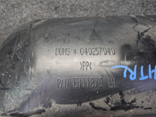 2003-2009 Hummer H2 Rear Left Wheel Fender Liner Splash Guard Shield 15111879