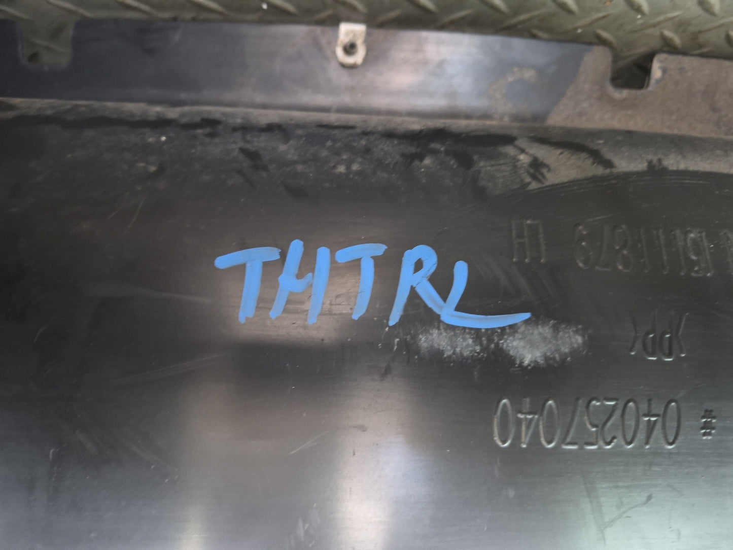 2003-2009 Hummer H2 Rear Left Wheel Fender Liner Splash Guard Shield 15111879