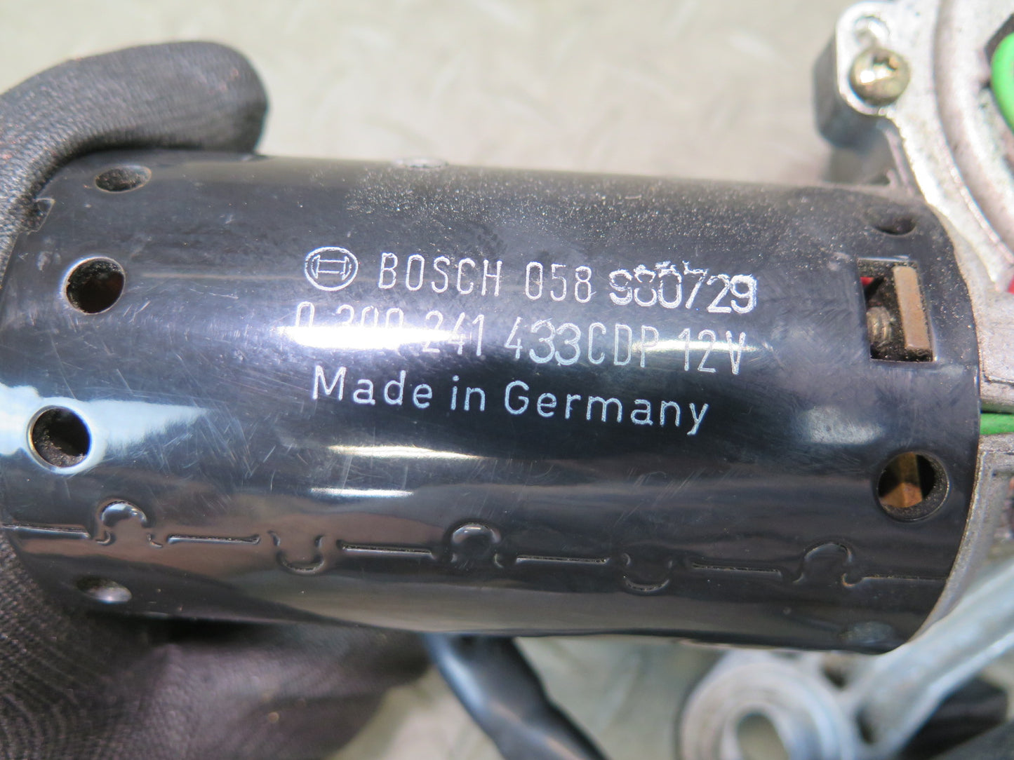 94-02 Mercedes R129 SL500 Windshield Wiper Transmission Linkage w Motor OEM