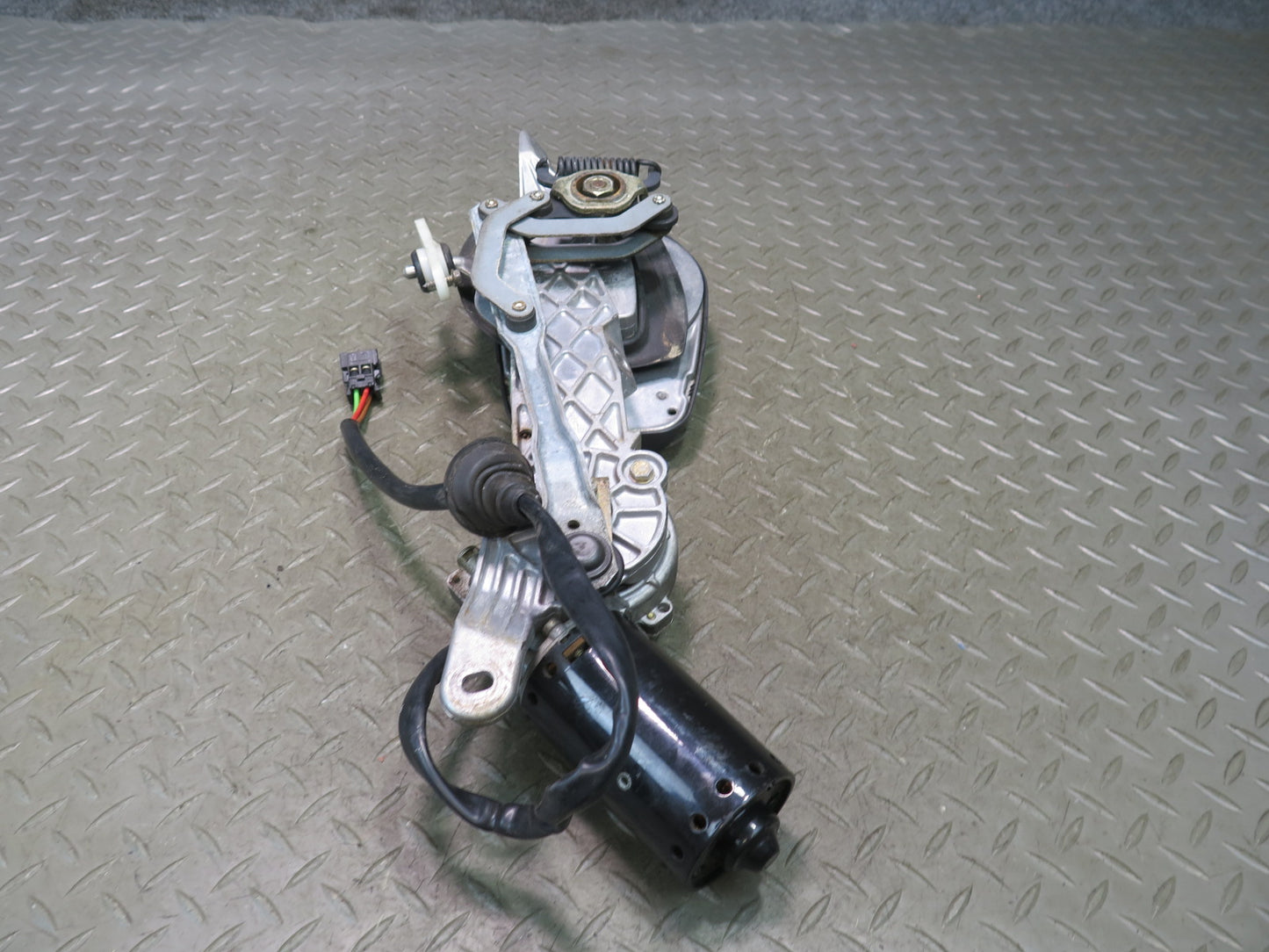 94-02 Mercedes R129 SL500 Windshield Wiper Transmission Linkage w Motor OEM