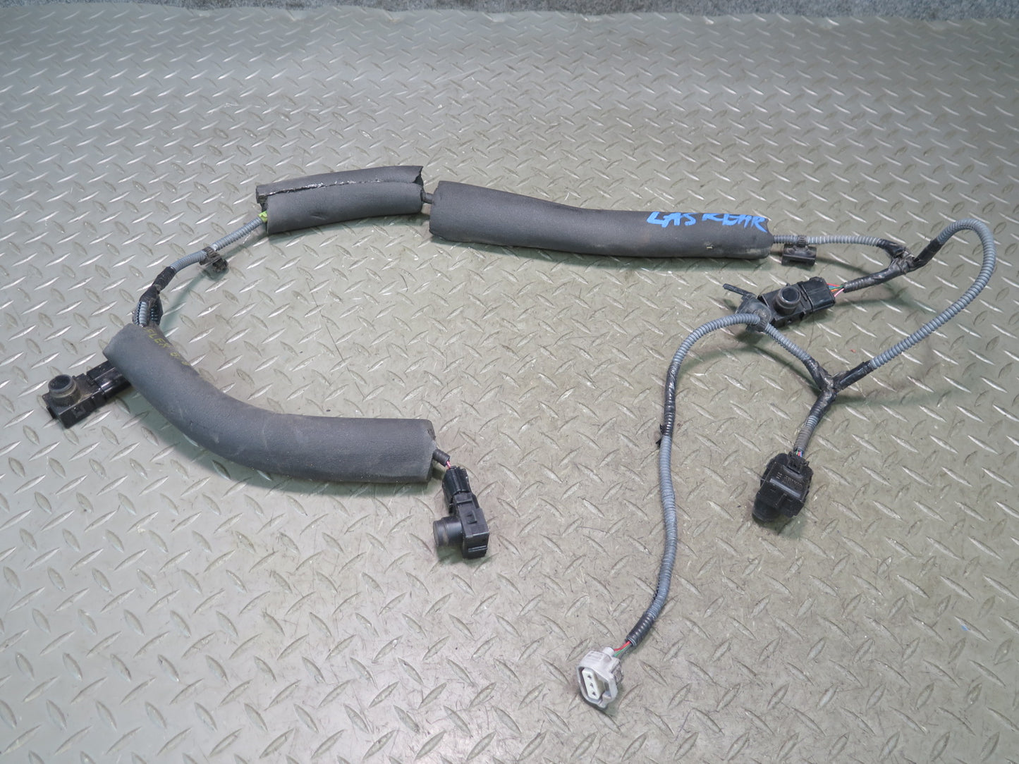 2008 Lexus UVF46 LS600h LS460 Rear Bumper PDC Parking Sensor Wiring Set OEM