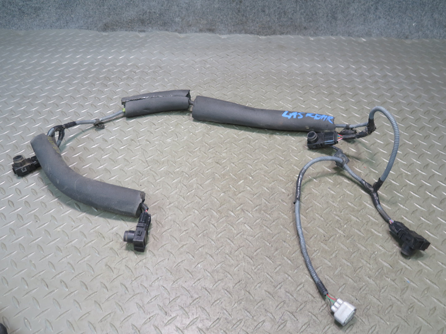 2008 Lexus UVF46 LS600h LS460 Rear Bumper PDC Parking Sensor Wiring Set OEM
