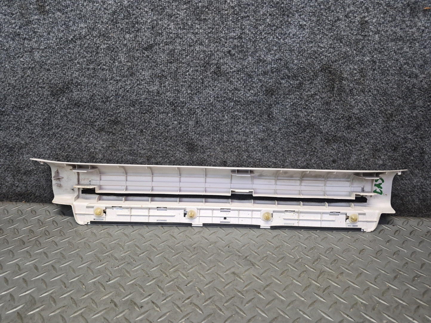 08-12 Lexus UVF46L LS600hL Set of 2 Front Door Scuff Sill Plate Trim Panel OEM