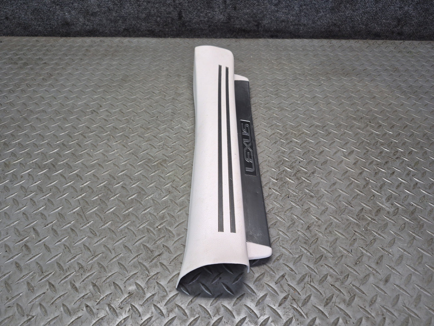08-12 Lexus UVF46L LS600hL Set of 2 Rear Door Scuff Sill Plate Trim OEM