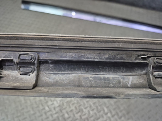 08-09 Lexus UVF46L LS600hL Long Front & Rear Door Fender Trim Molding Set OEM