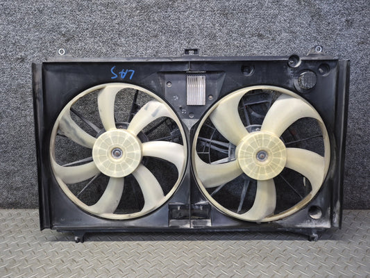 08-17 Lexus UVF46L LS600h LS460 AWD Engine Radiator Cooling Fan Shroud OEM