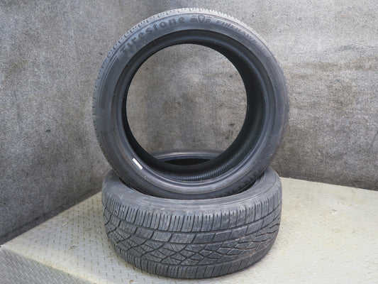 Set of 2 Firestone Firehawk AS V2 Tire 225/45 R18" 95W 0523 2423 7/32 8/32 Tread