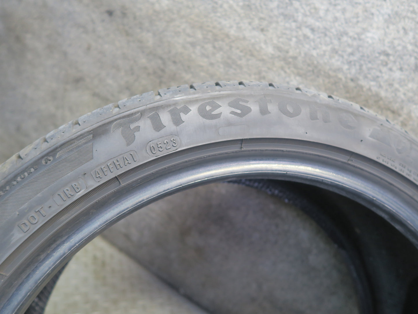 Set of 2 Firestone Firehawk AS V2 Tire 225/45 R18" 95W 0523 2423 7/32 8/32 Tread