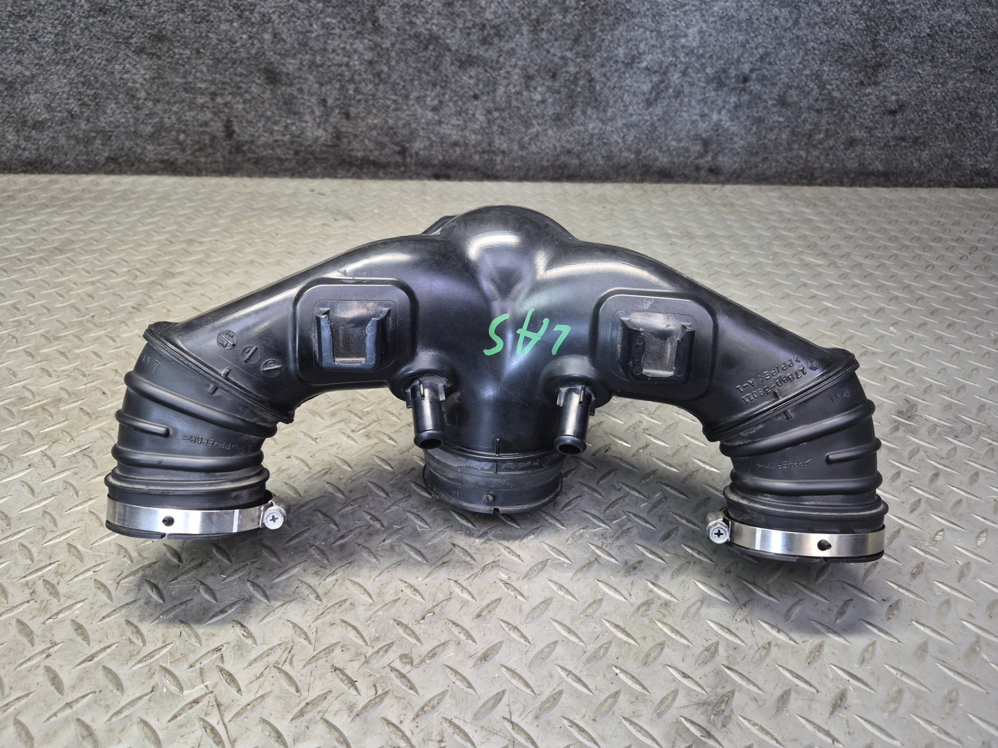 07-12 Lexus UVF46L LS600h LS460 Air Intake Cleaner Resonator Duct Hose Pipe OEM