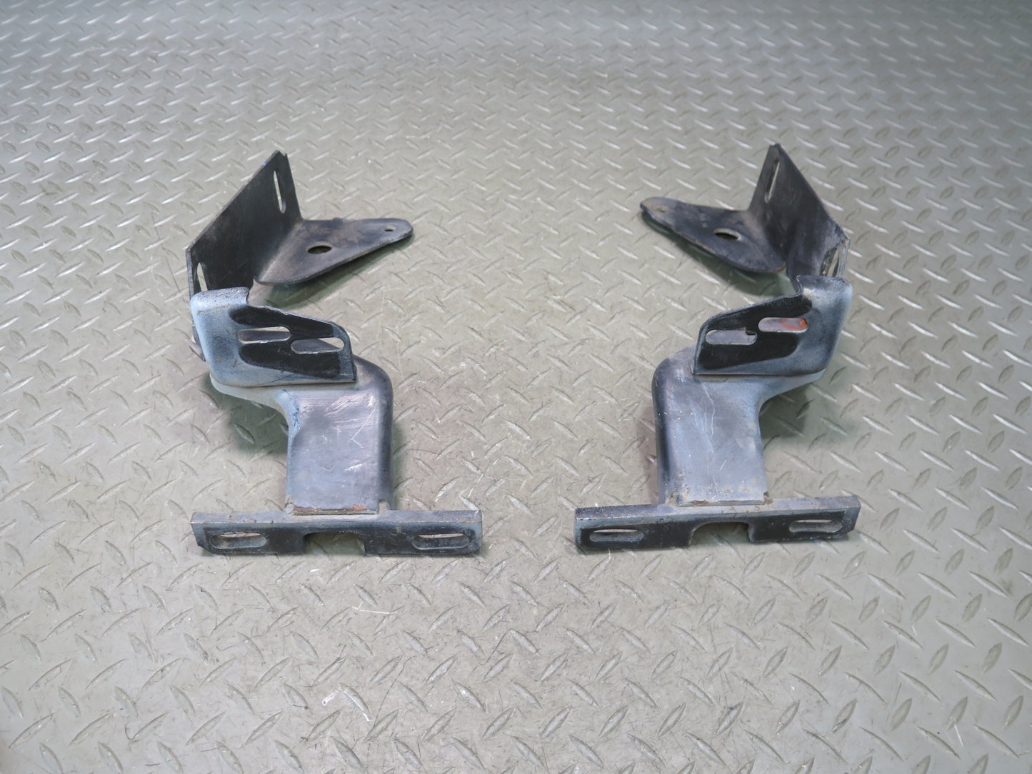 84-96 Chevrolet Corvette C4 Set of 2 Front Left & Right Hood Hinge OEM
