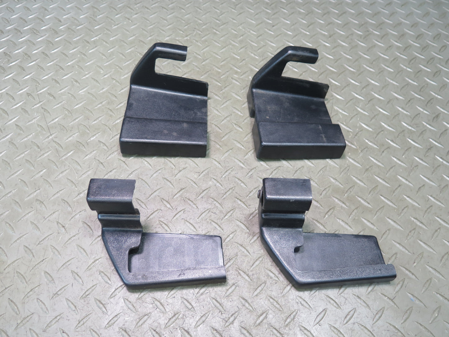90-96 Chevrolet Corvette C4 Set of 4 Power Seat Track Trim Cover Panel OEM
