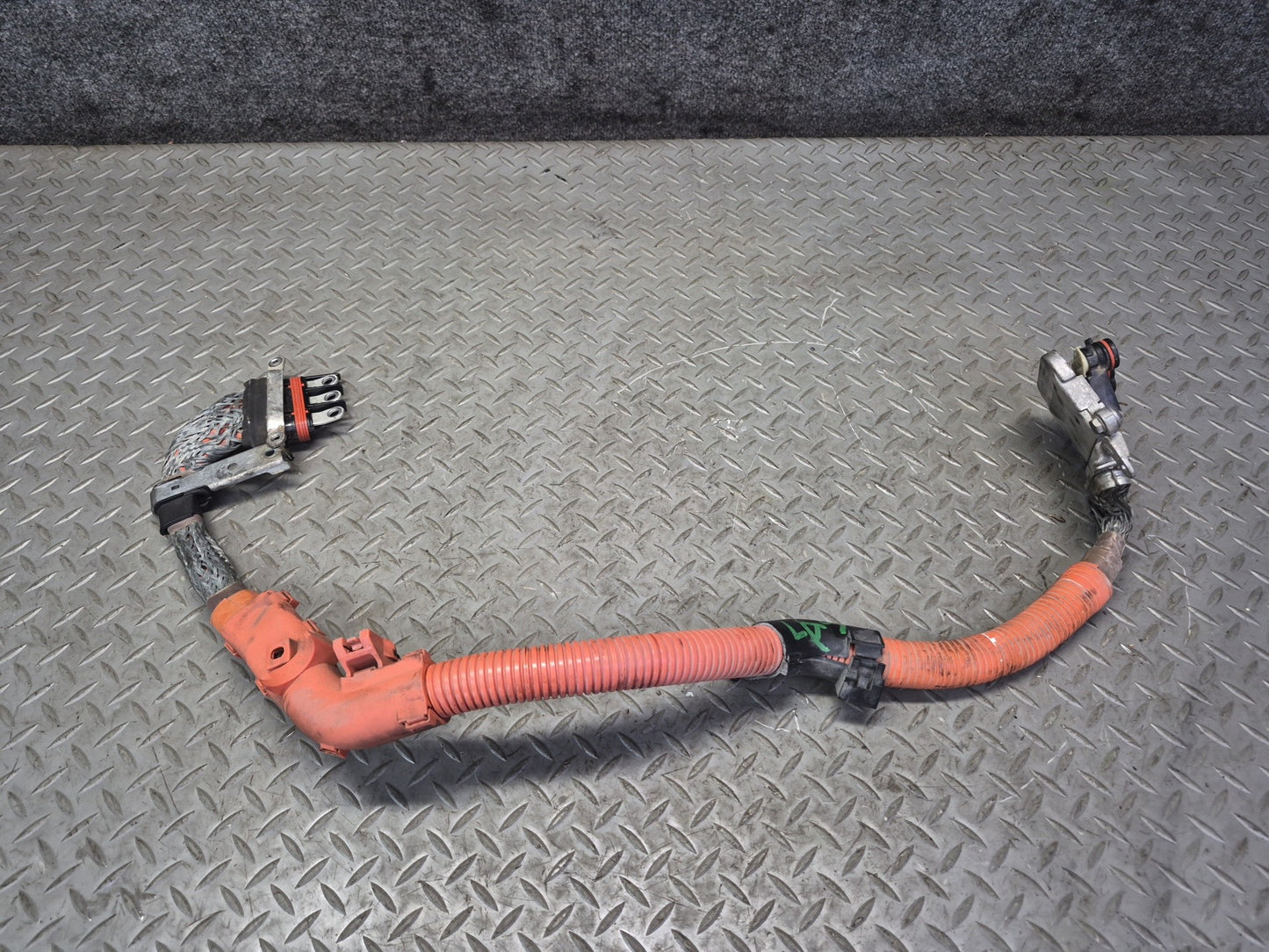 2008 Lexus UVF46L LS600h Inverter High Voltage Wire Wiring Harness Cable Set OEM