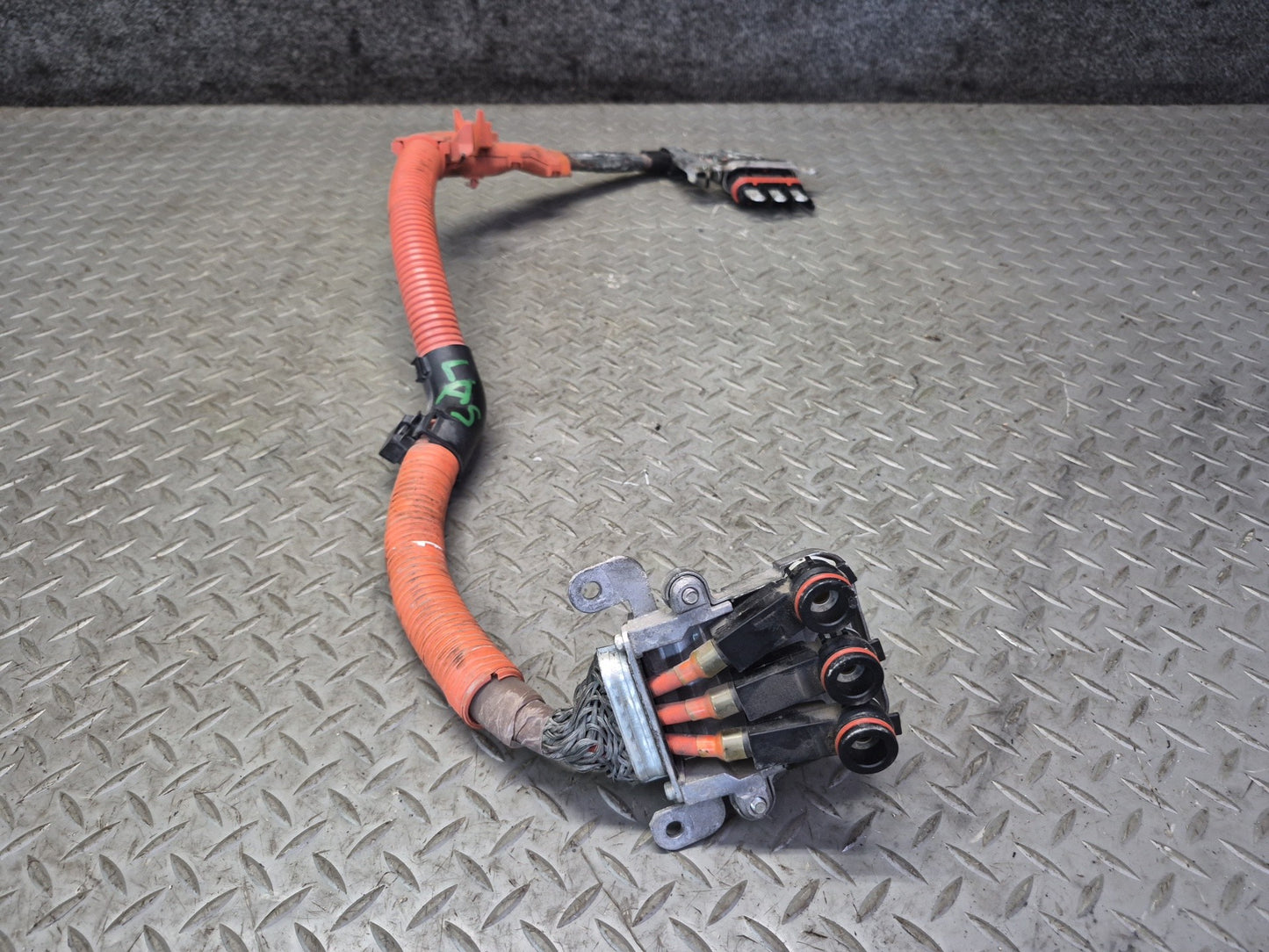 2008 Lexus UVF46L LS600h Inverter High Voltage Wire Wiring Harness Cable Set OEM