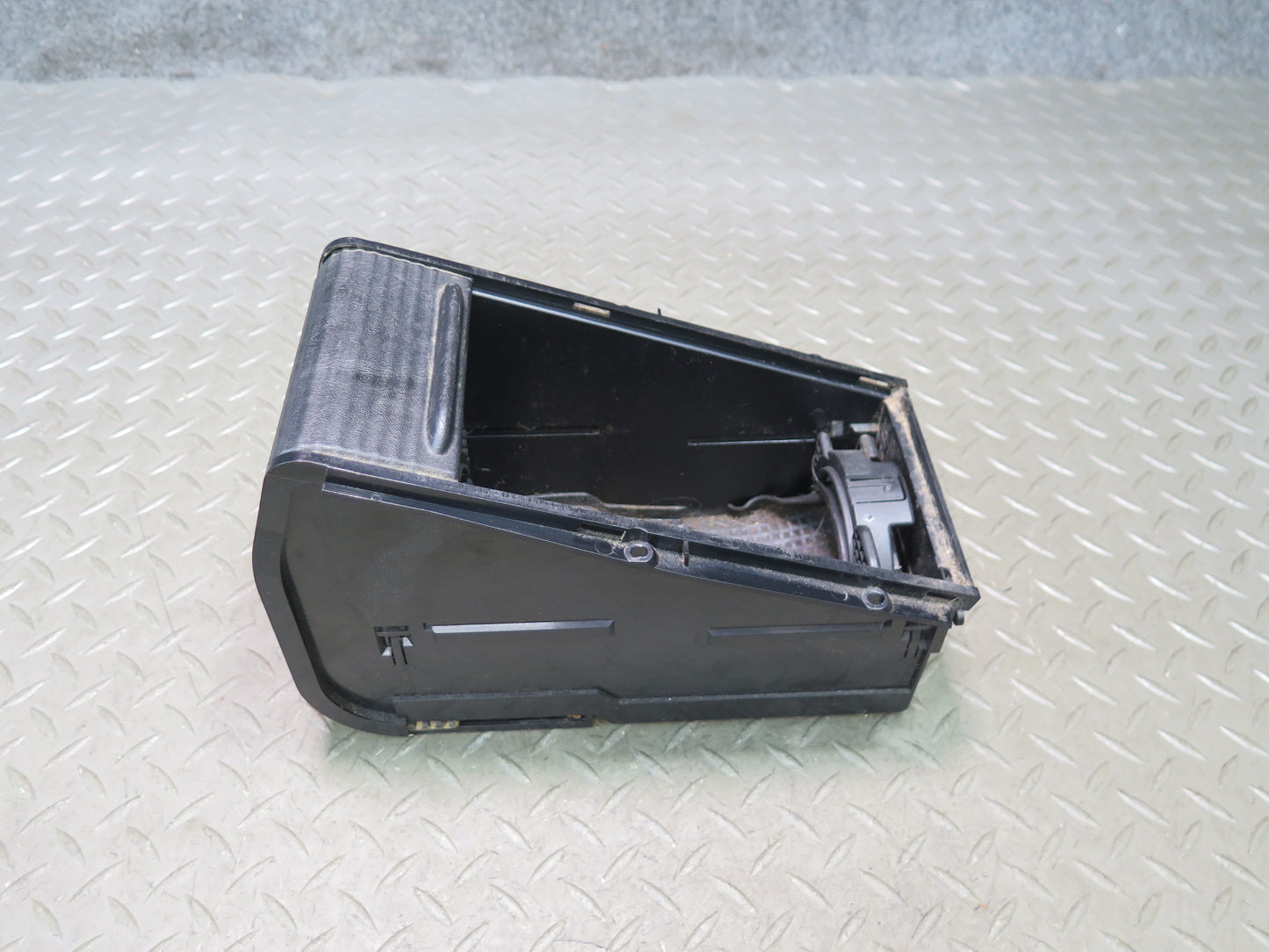 96-02 Mercedes R129 Sl-class Center Console Roller Compartment Storage Black OEM
