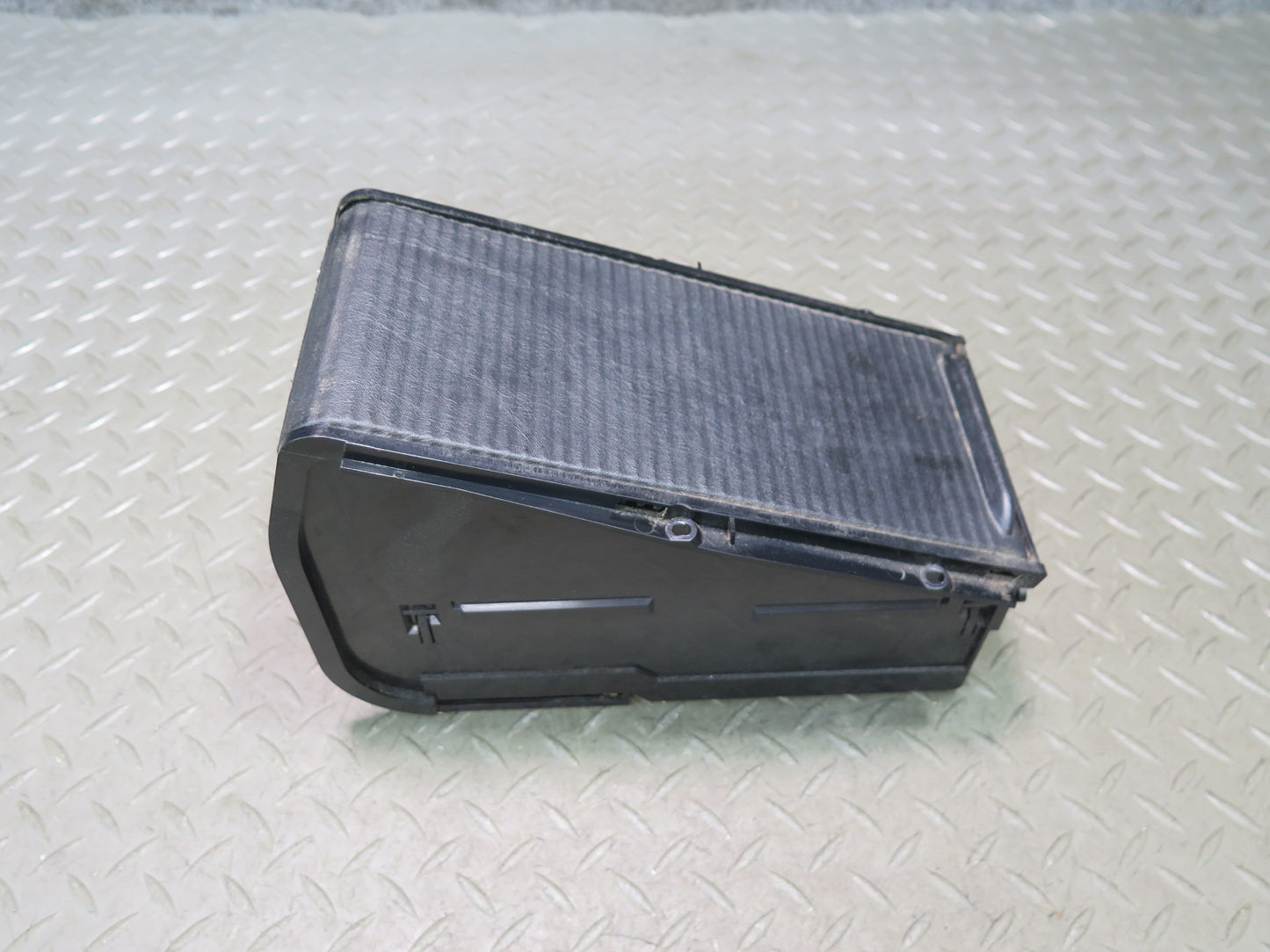 96-02 Mercedes R129 Sl-class Center Console Roller Compartment Storage Black OEM