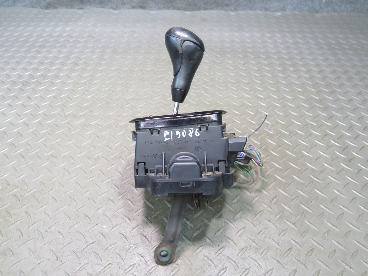 99-02 Mercedes R129 SL Automatic Transmission Shifter Wood Trim 2022670537 OEM