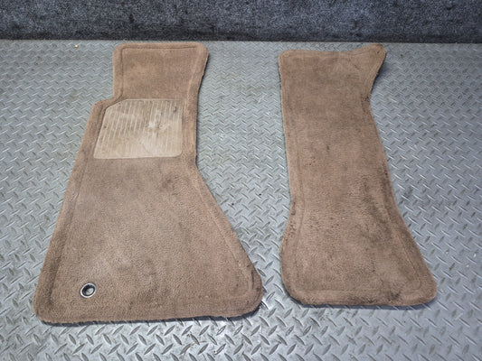 90-96 Chevrolet Corvette C4 Set of 2 Front Left & Right Carpet Floor MAT OEM