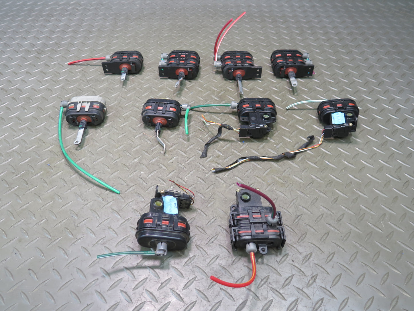 94-02 Mercedes R129 SL500 Set of 10 A/C Heater Flap Door Actuator Motor OEM