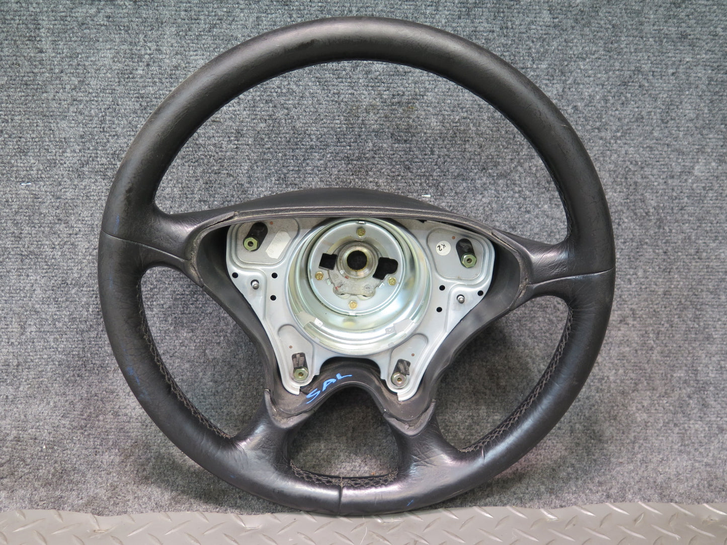 99-02 Mercedes R129 SL500 SL600 Leather Steering Black OEM