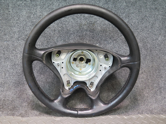 99-02 Mercedes R129 SL500 SL600 Leather Steering Black OEM