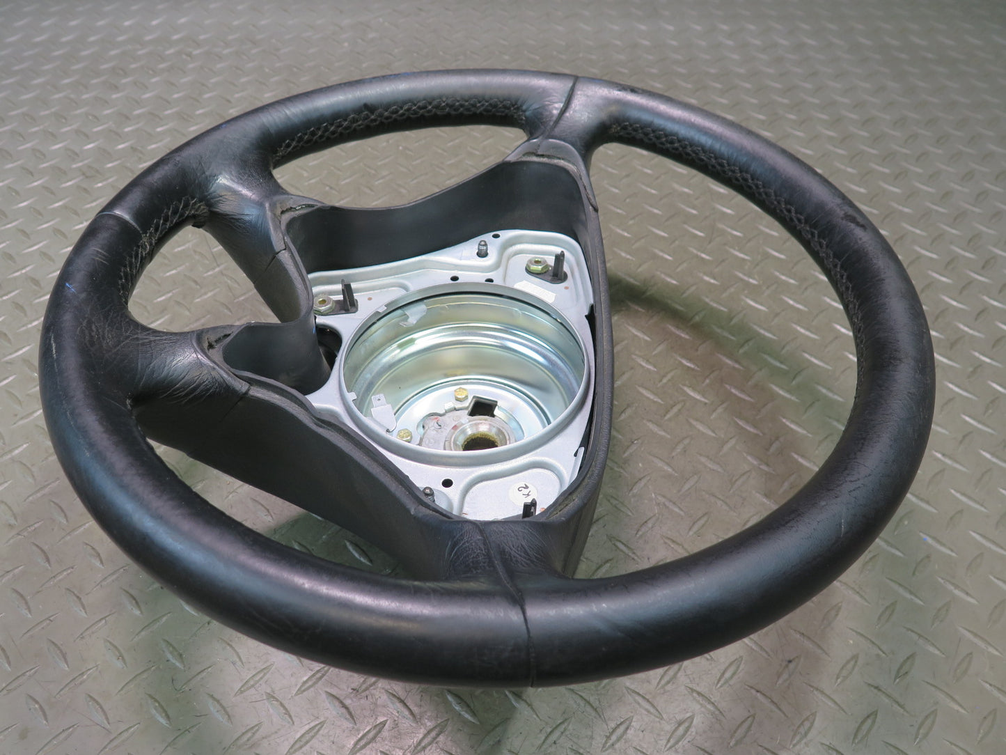 99-02 Mercedes R129 SL500 SL600 Leather Steering Black OEM