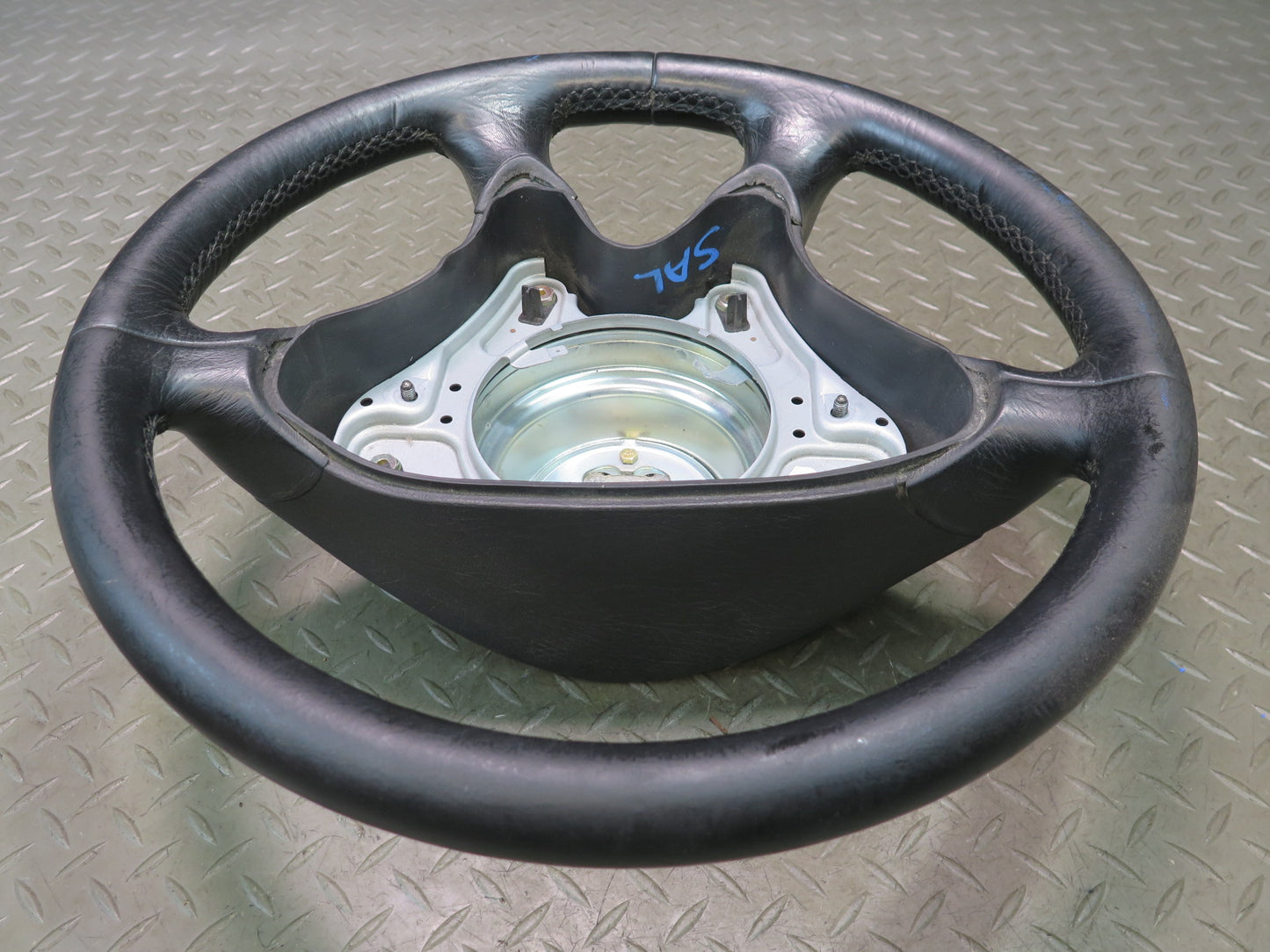 99-02 Mercedes R129 SL500 SL600 Leather Steering Black OEM
