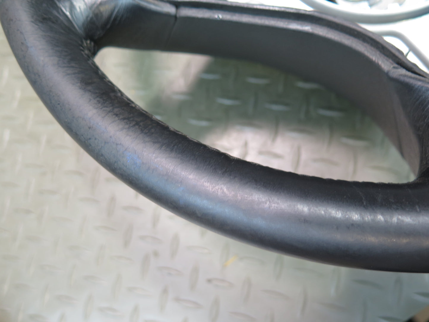 99-02 Mercedes R129 SL500 SL600 Leather Steering Black OEM