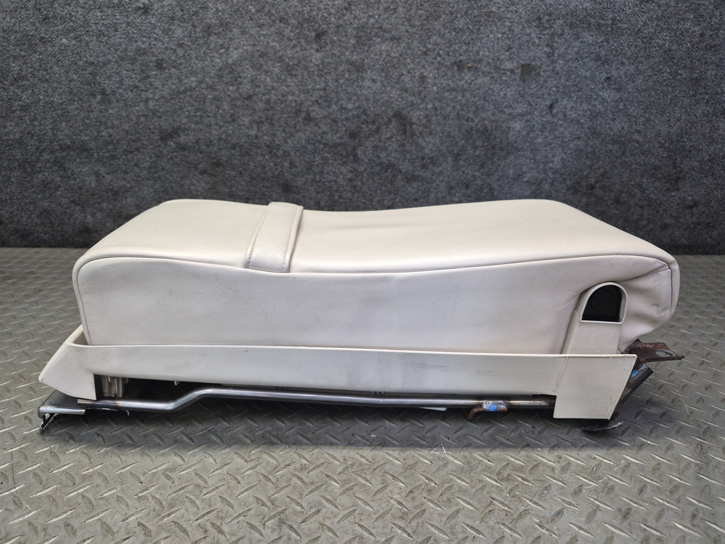 2008 Lexus UVF46L LS600h Rear Seat Center Leather Armrest  w Switches OEM